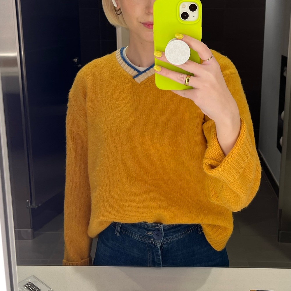 Abercrombie Vintage 100% Wool Sweater